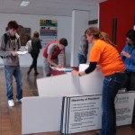 Scaled_GCC_mobilty_week_stand_NUIGalway_2009 Indie and Catherine fight off last minute entrants as they try to take the stand down
