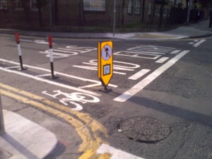 Dublin: Gateway treatment at entrance to one-way street